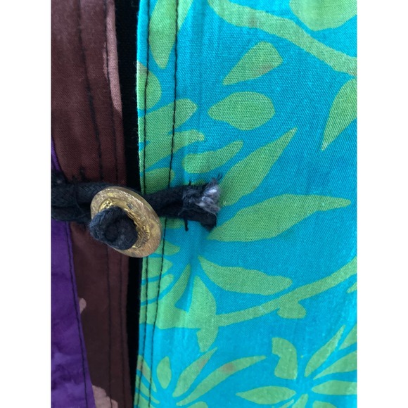 Vintage Womens Batik Patchwork Jacket, XL - Picture 7 of 7